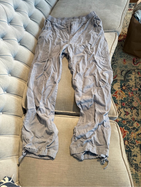 Vuori Pants - Vuori Light Blue Women's Lightweight Drawstring Trousers